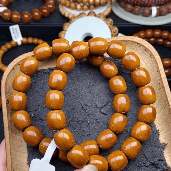 手串紫金鼠13mm近实心黄金甲拍一发一