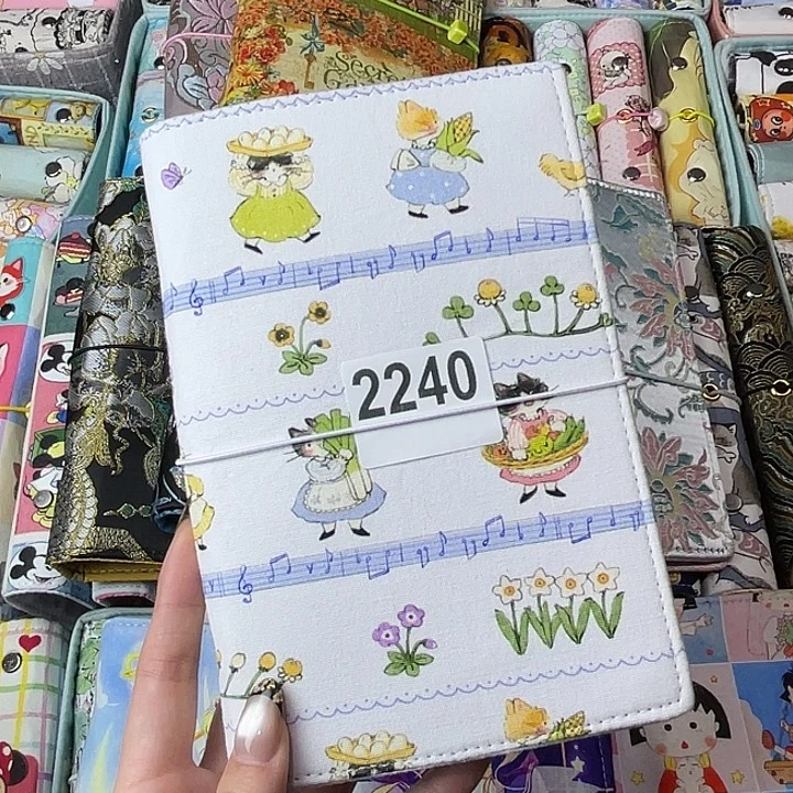 织绣A6活页不带纸2240