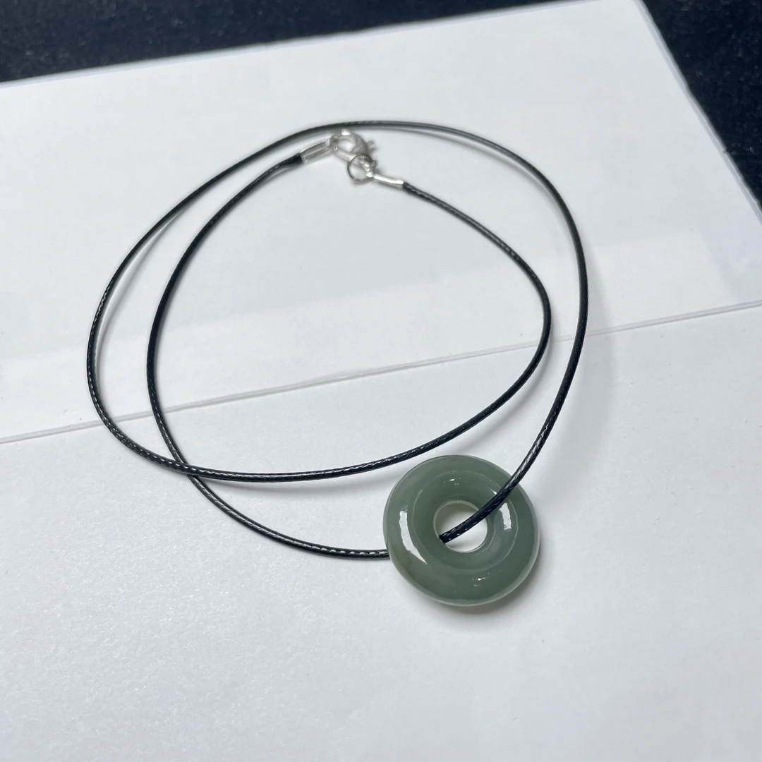 和田玉平安环吊坠   KT24120406