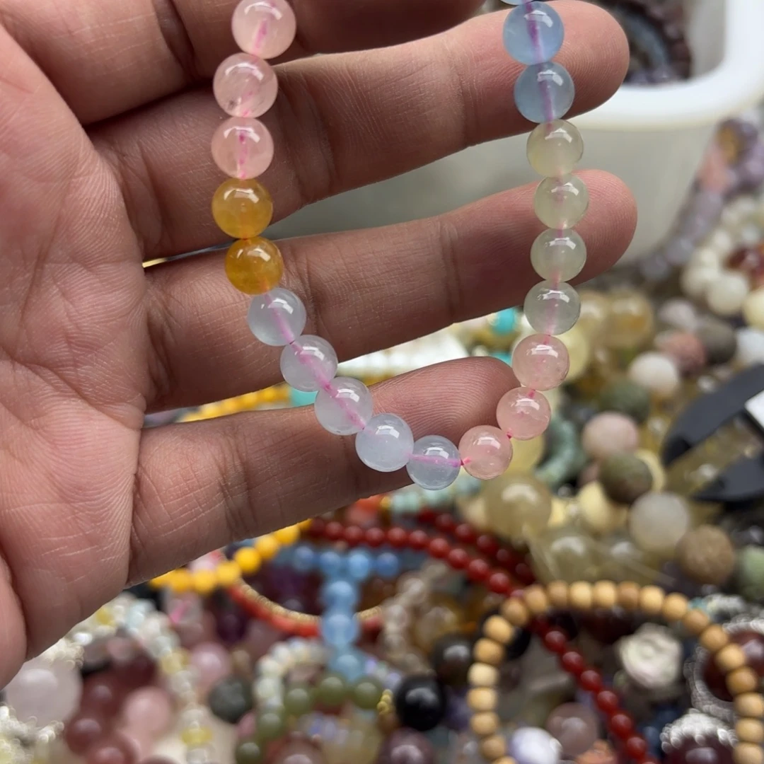 银S925镶嵌水晶手链