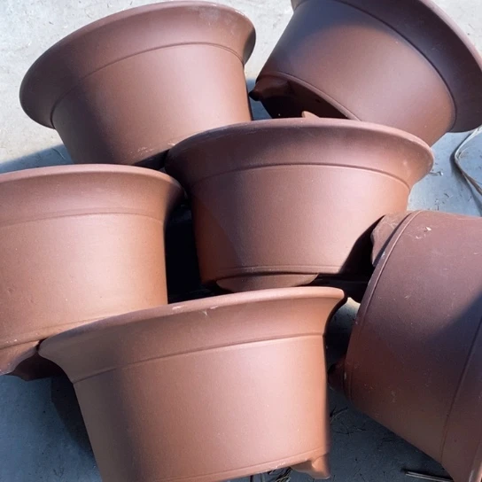 紫砂花盆100-6。22,5-12.5