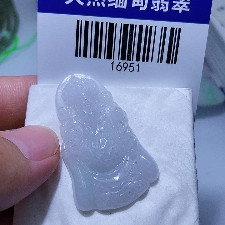 颈饰未镶嵌翡翠天光墟翡翠市场现金代购