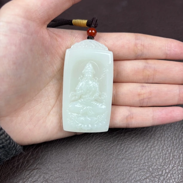 B2103和田玉观音20251012