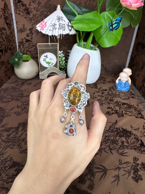 925银戒指 小郑家纯银戒指33