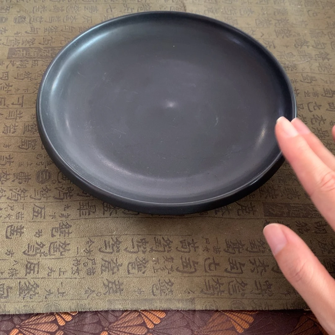 陶景德镇粗陶复古盘碗微瑕