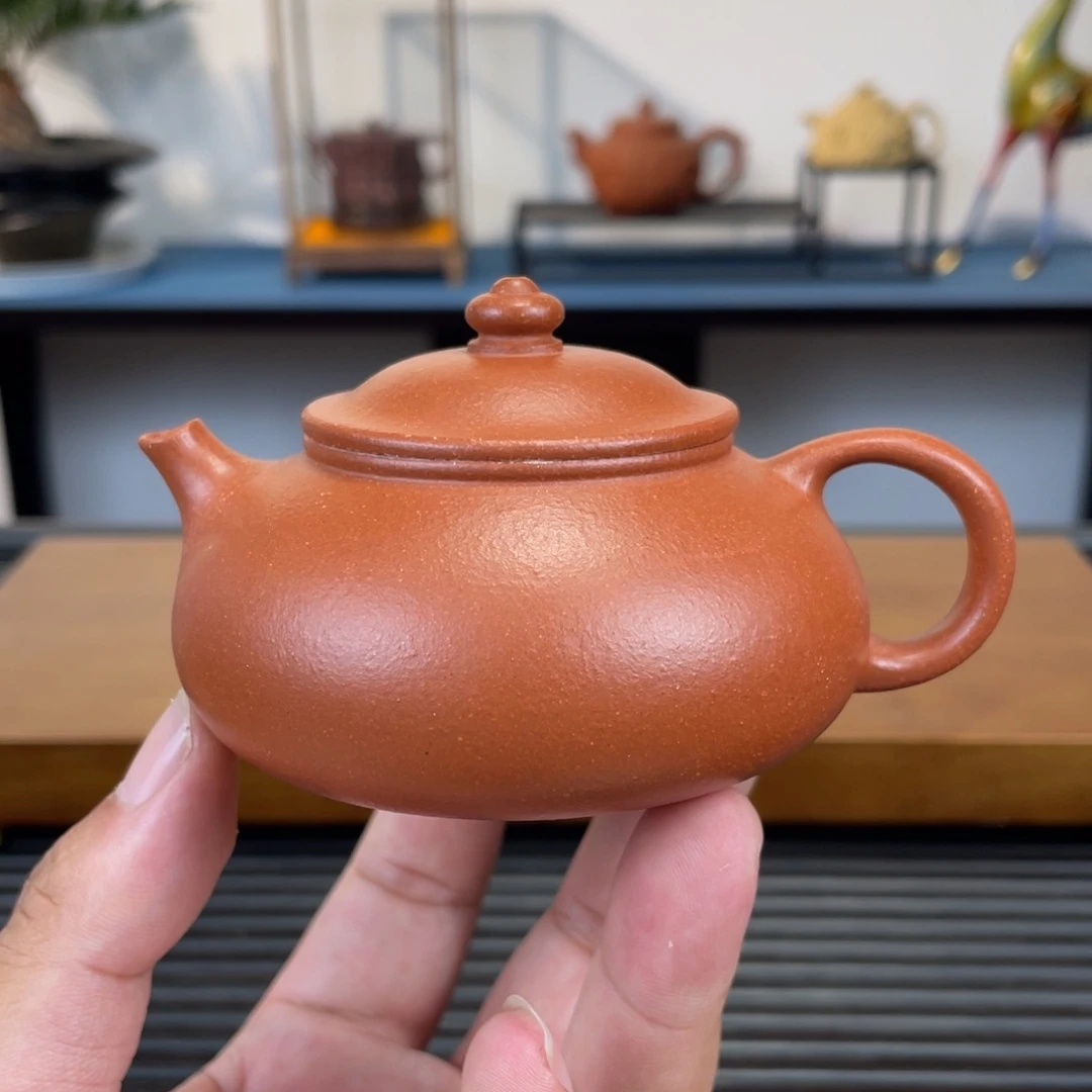 茶壶紫砂红降坡寒江150cc