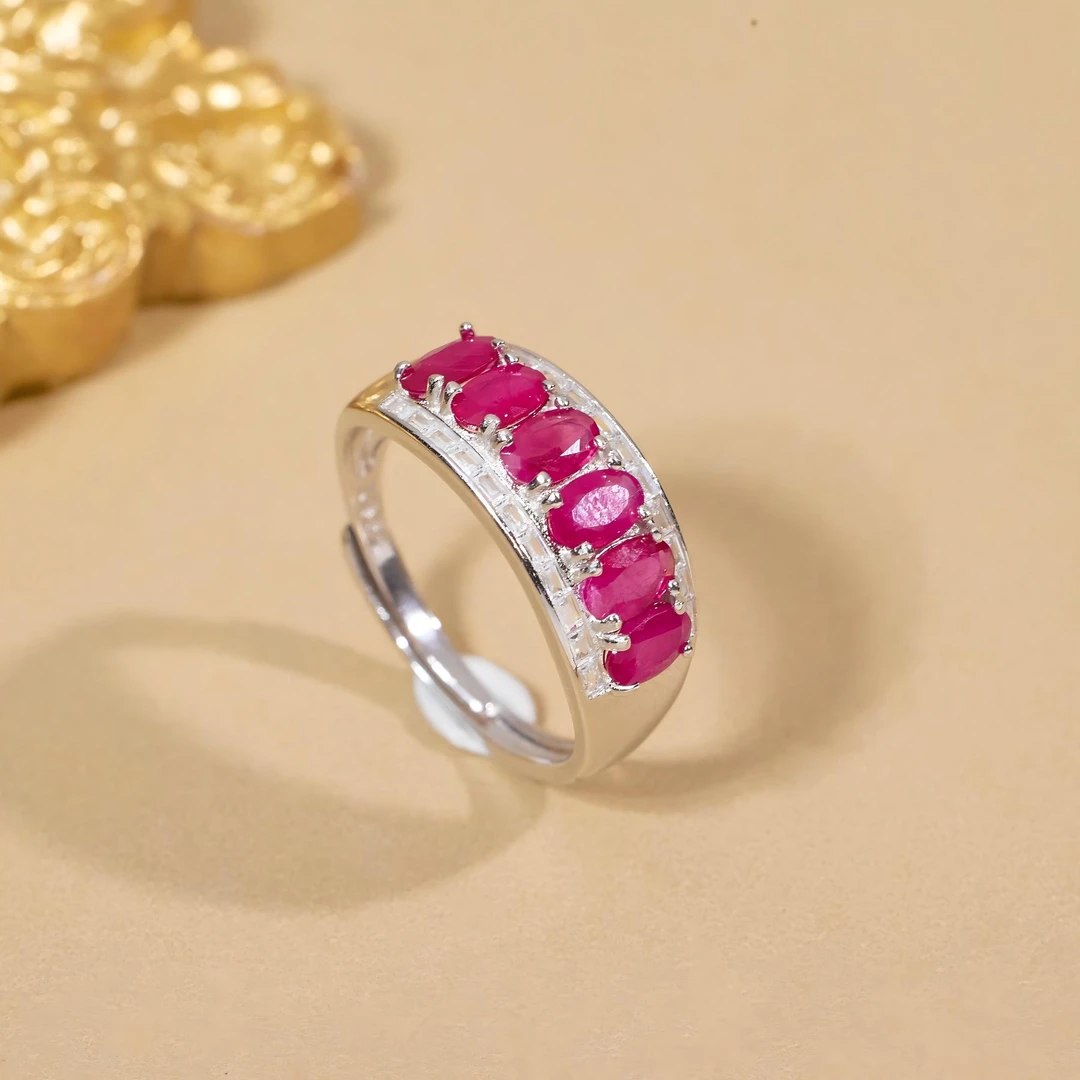 【歪歪】红宝石戒指*J1926