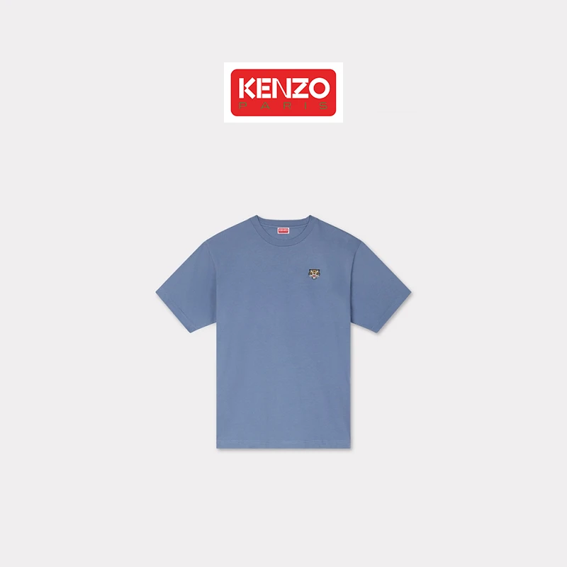 【折扣甄选】KENZO 男女同款 老虎图案夏日穿搭宽松圆领清凉感T恤
