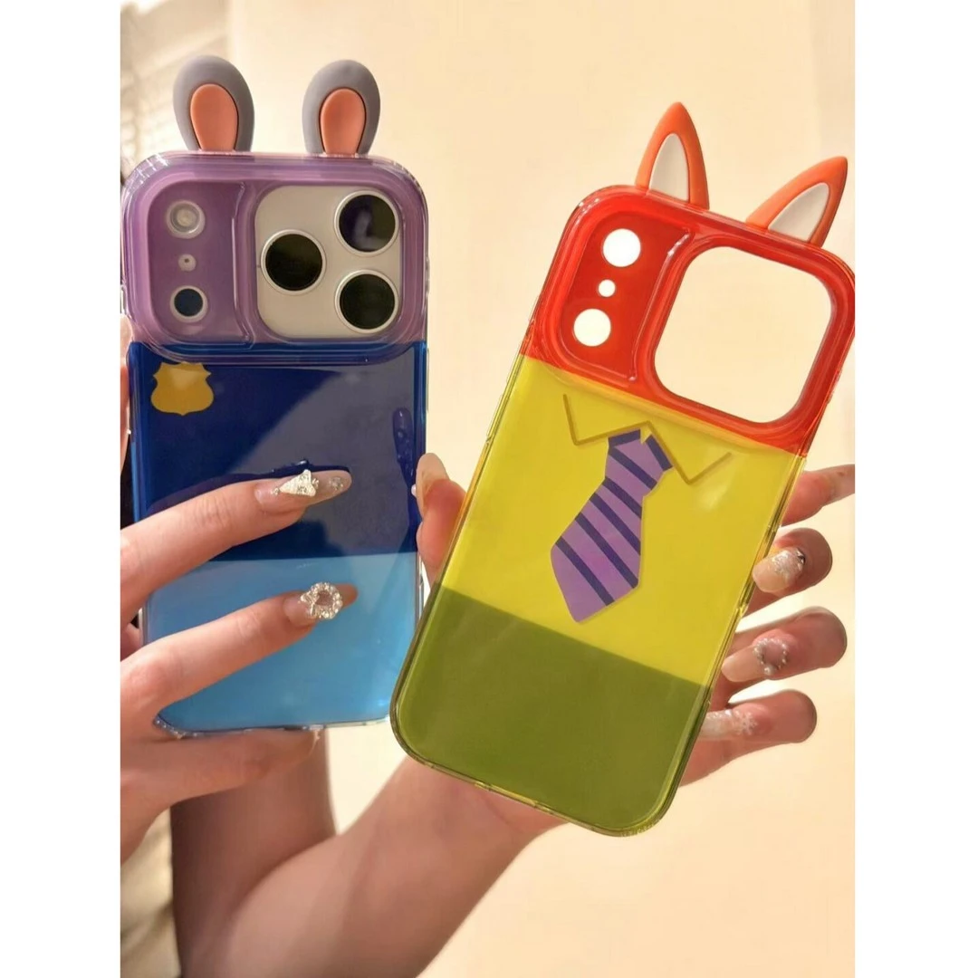 动漫朱迪尼克插画适用于苹果17promax手机壳华为oppo小米vivo新款