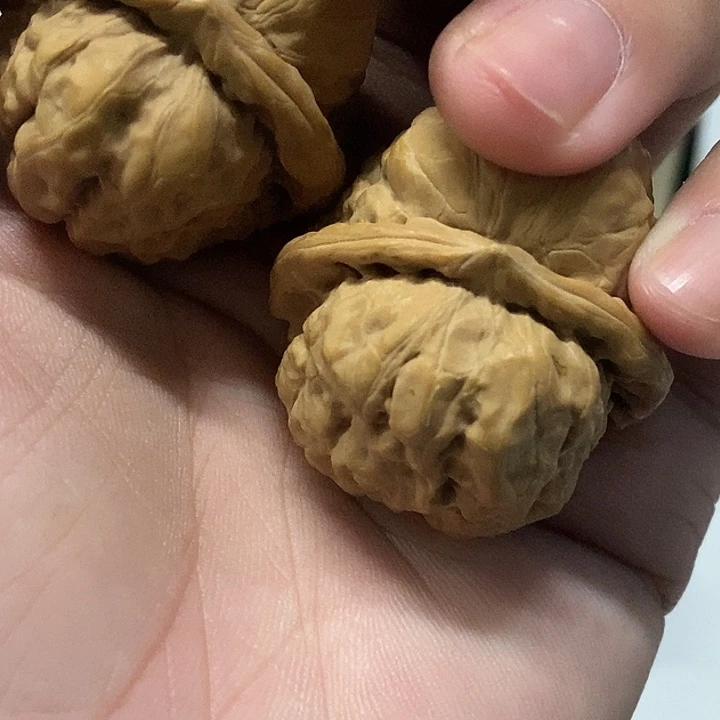 吊坠文玩核桃35一刀未动全品蛙蛙