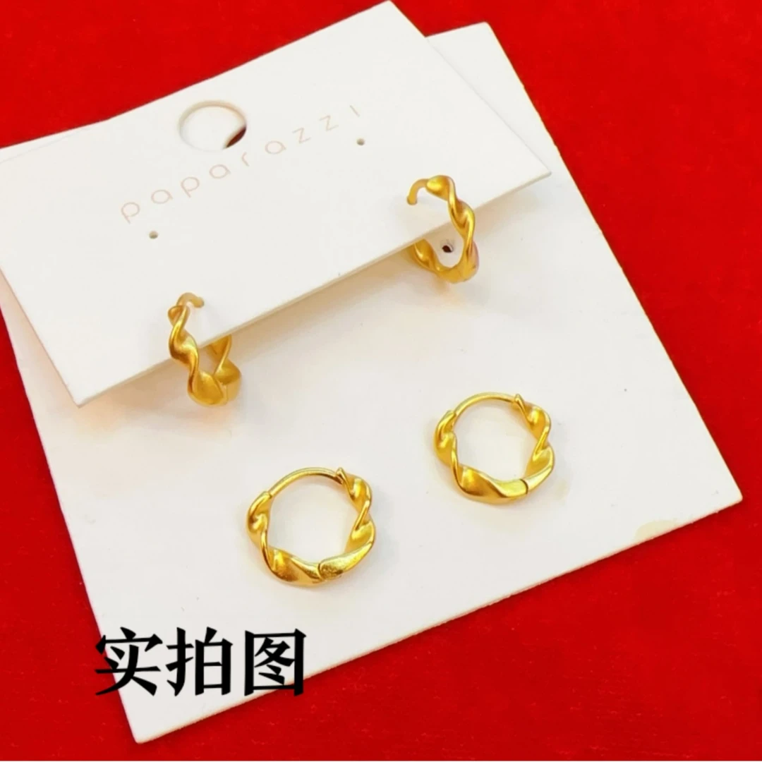 铜合金耳饰 【多款小耳筘】小众设计简约百搭耳圈