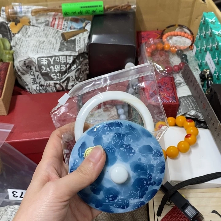 瓷片哈中古工艺品树脂