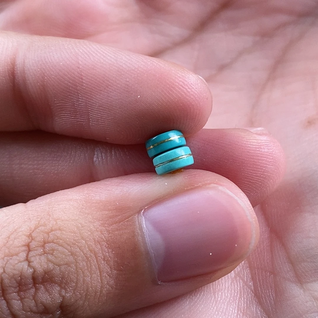 绿松石珠宝奇石足金镶嵌