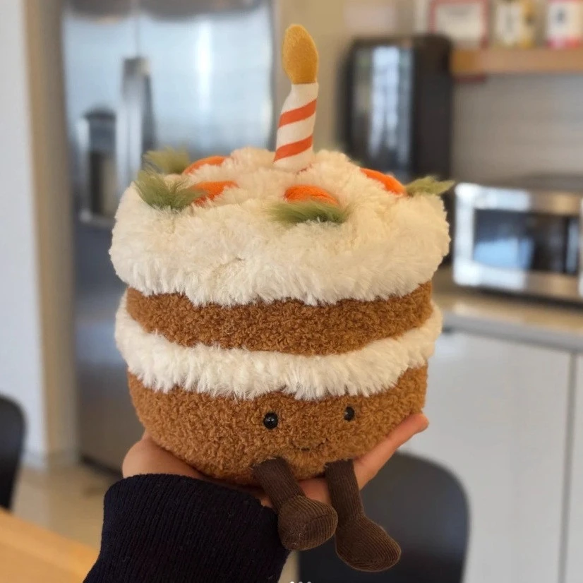 英国胡萝卜生日蛋糕趣味生日礼物毛绒玩具