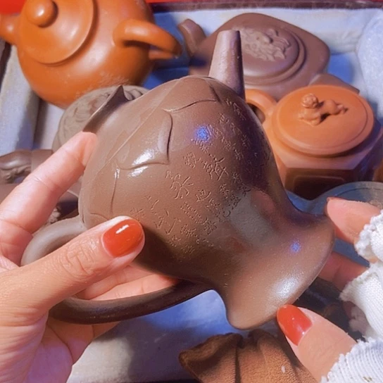 茶壶紫砂全手工制作宜兴紫砂壶