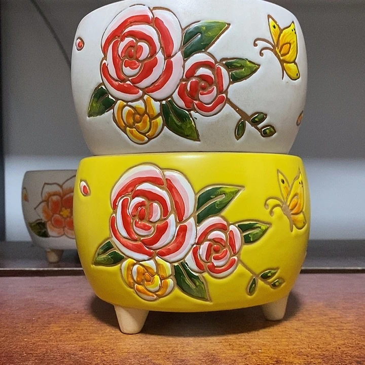 外13内11.5高10左右，纯手工制作，一单包邮