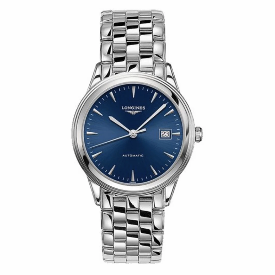 99新 Longines/浪琴 军旗984/40自动机械表/经典名表男