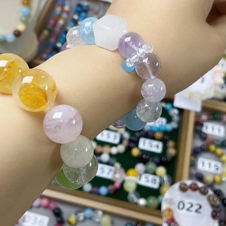银S925镶嵌手链水晶