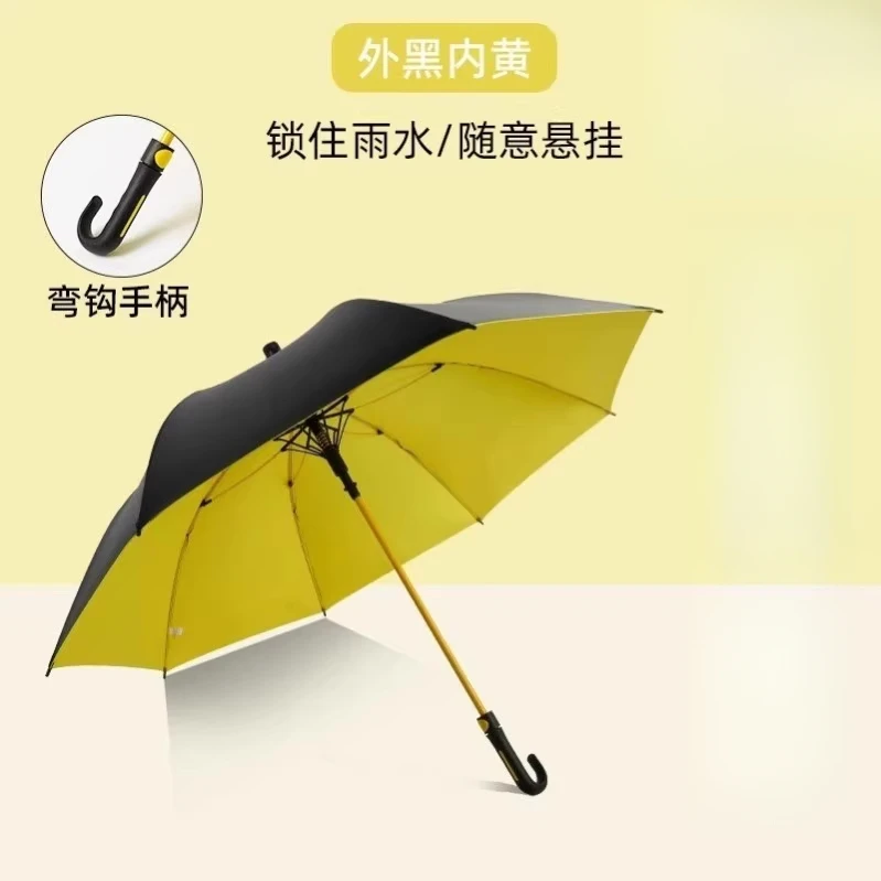雨伞加大加固加厚长柄男士高尔夫伞大号三人自动商务伞双层ZF