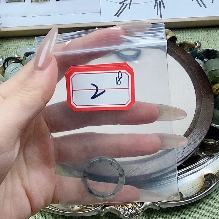 蛇纹石玉未镶嵌戒指