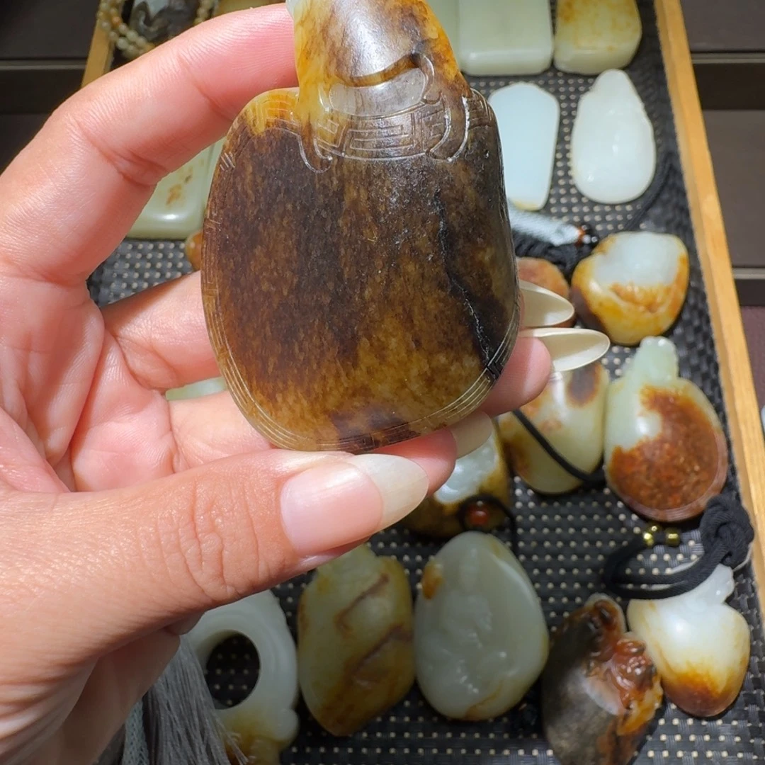 吊坠(不含链)未镶嵌和田玉