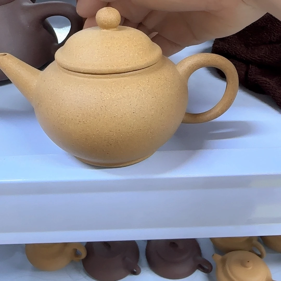茶壶紫砂宜兴紫砂壶瑕疵处理