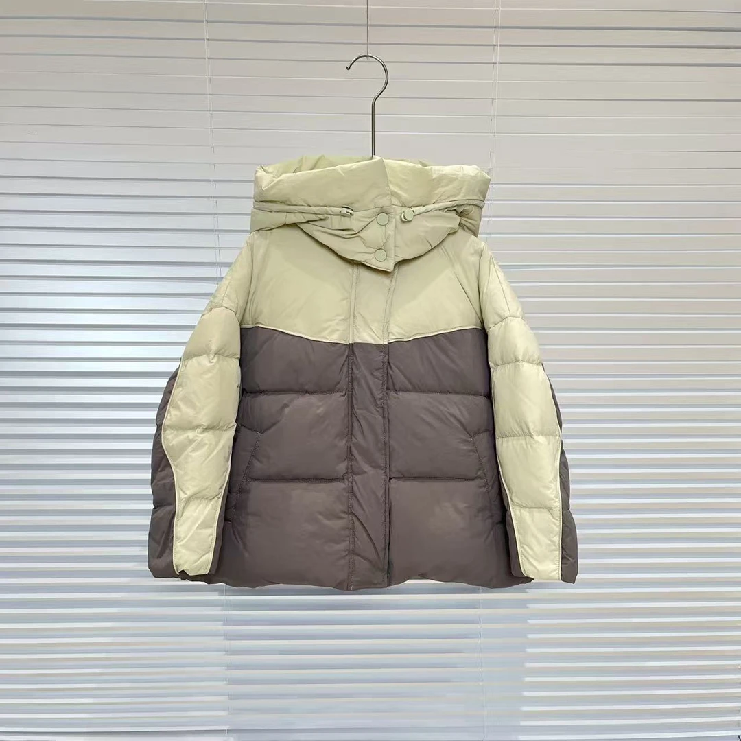 秋冬女童羽绒服灰绿色 0281热系