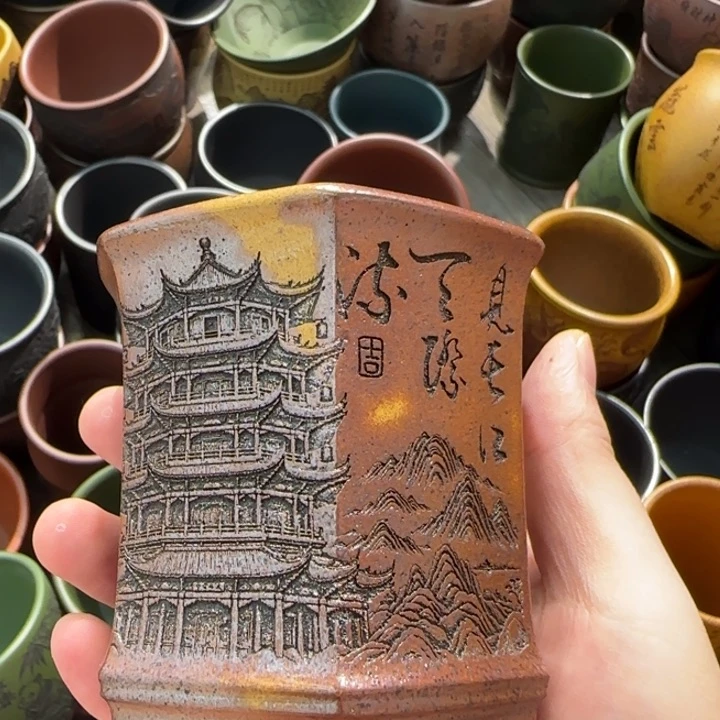 茶杯紫砂全手工紫砂