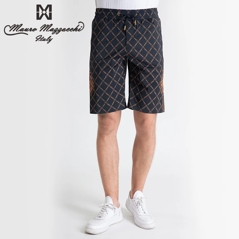 Mauro/玛路男士休闲短裤印花薄款速干舒适清爽透气运动时尚 5305