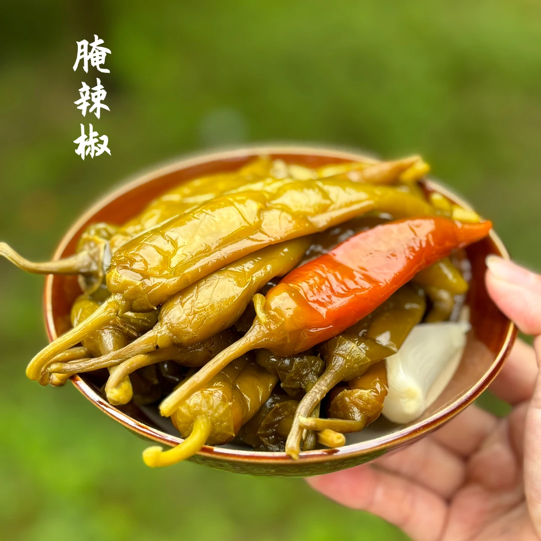徽州传统老坛酸辣椒泡椒下饭下酒菜酱菜爽口即食下饭搭档