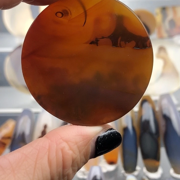 查罗石未镶嵌珠宝半成品68