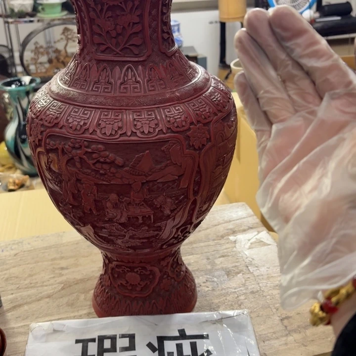 树脂古美术置物摆件