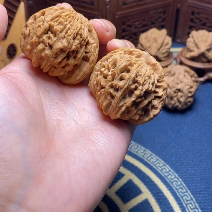 文玩核桃把件四座楼43