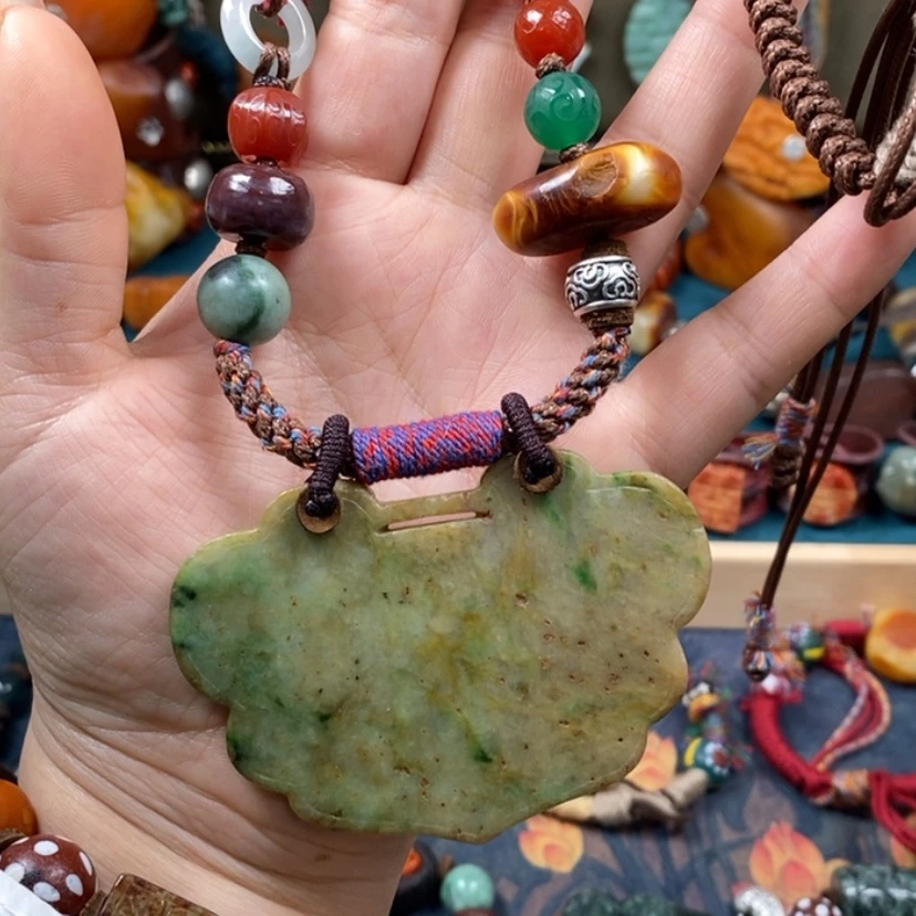 【闪购商品】翡翠颈饰未镶嵌项链