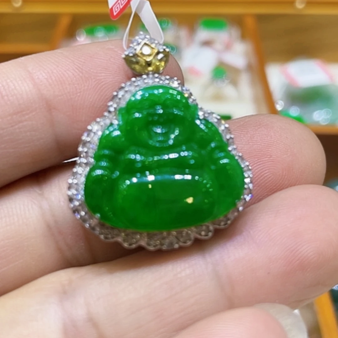 【闪购商品】吊坠(不含链)未镶嵌翡翠天然翡翠吊坠