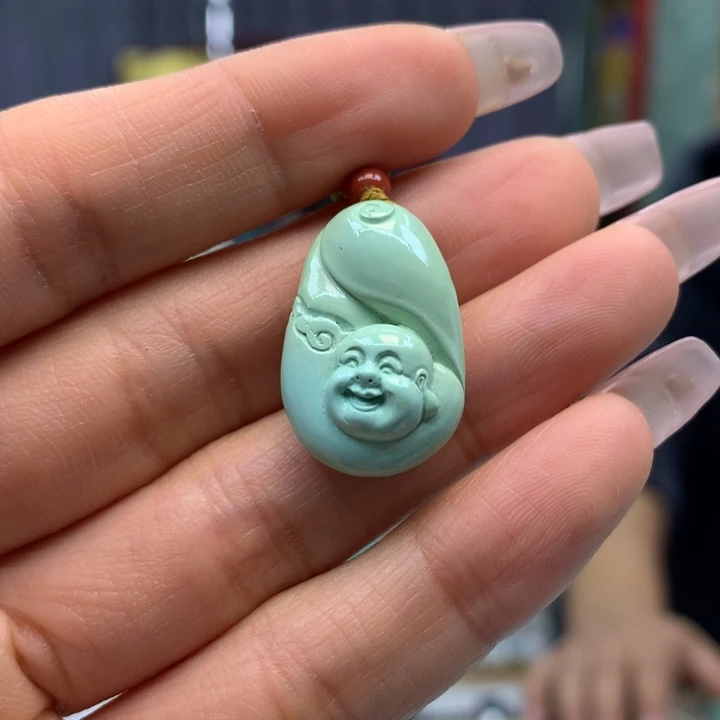 绿松石未镶嵌配饰