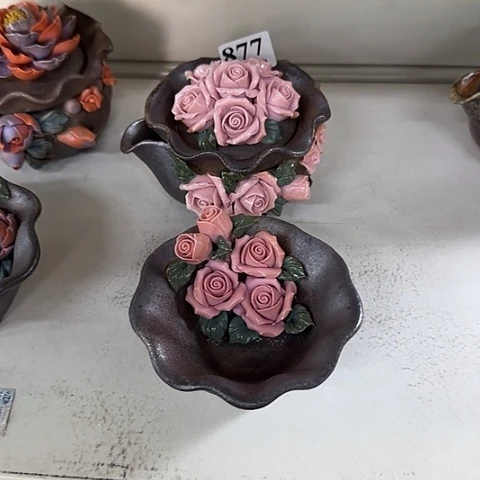 山泉造物手工制作柴烧877一套