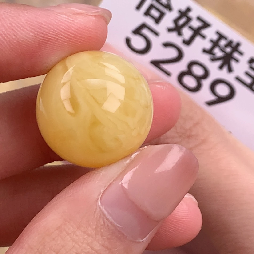 蜜蜡未镶嵌珠宝奇石19.5接近全