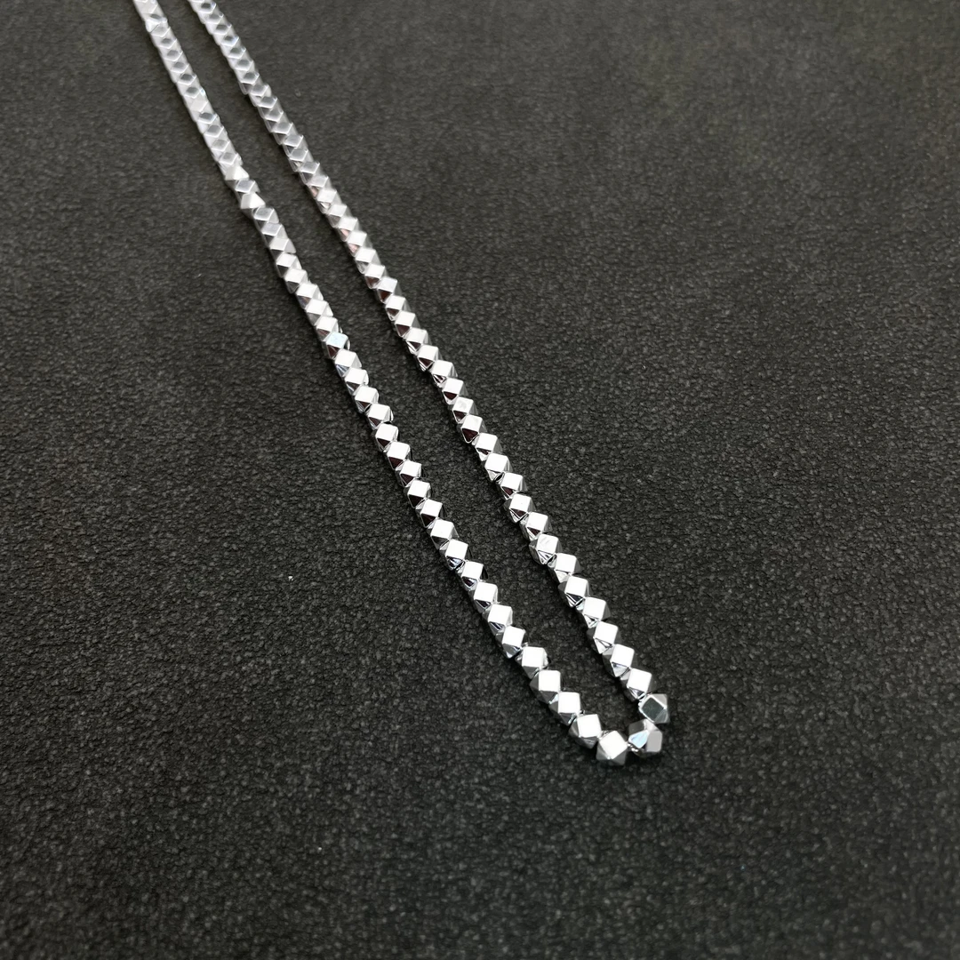 链子足银 全碎银子百搭时尚优雅项链