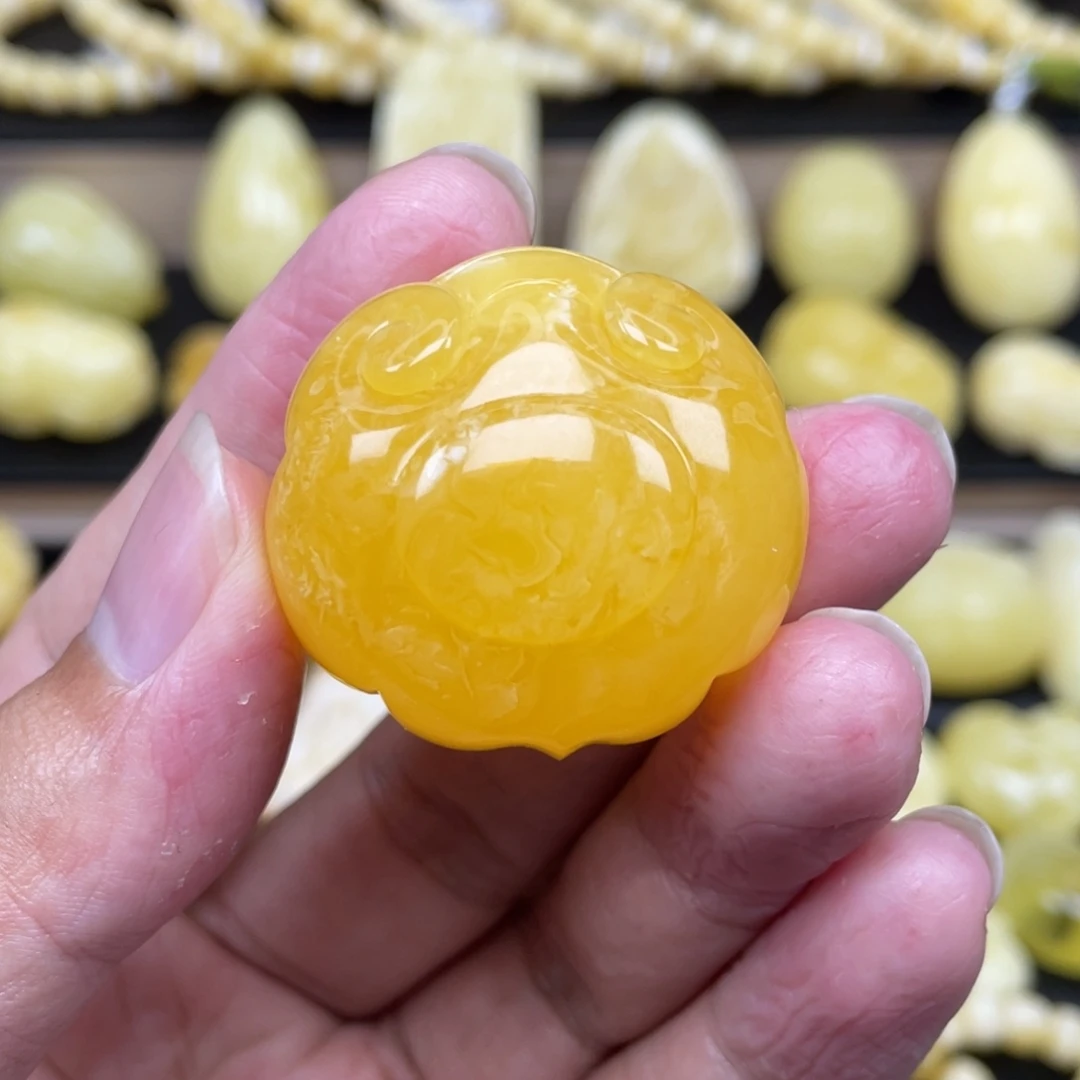 琥珀未镶嵌裸石琥珀蜜蜡