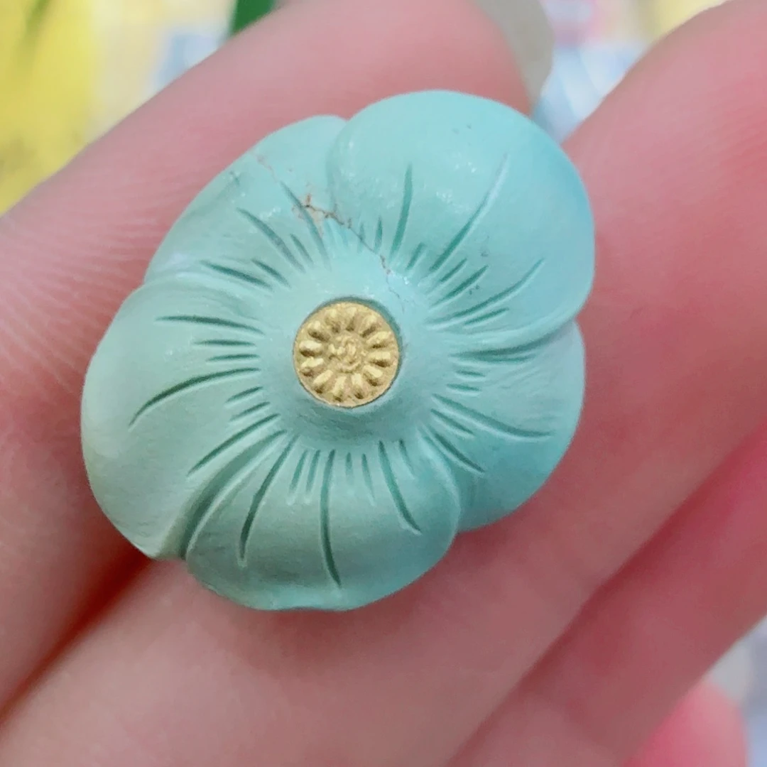 未镶嵌绿松石珠宝奇石