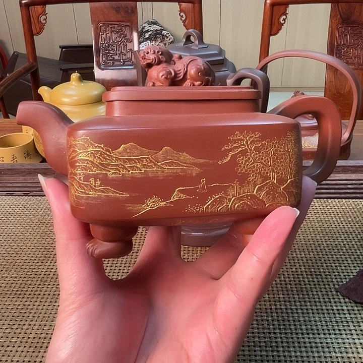 紫砂茶壶宜兴紫砂壶36