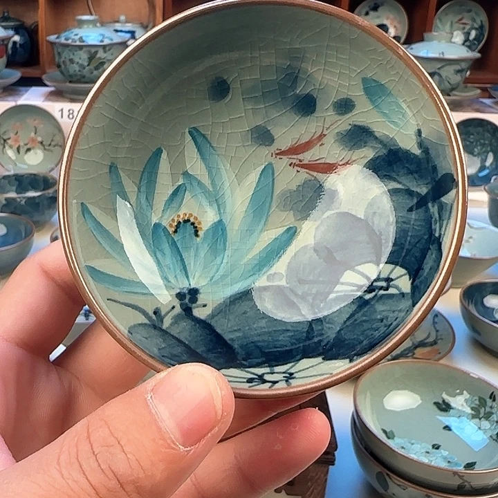 景德镇陶瓷陶瓷杯茶具