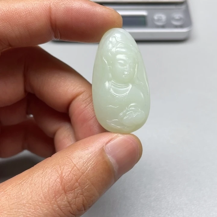 和田玉吊坠(不含链)未镶嵌十*