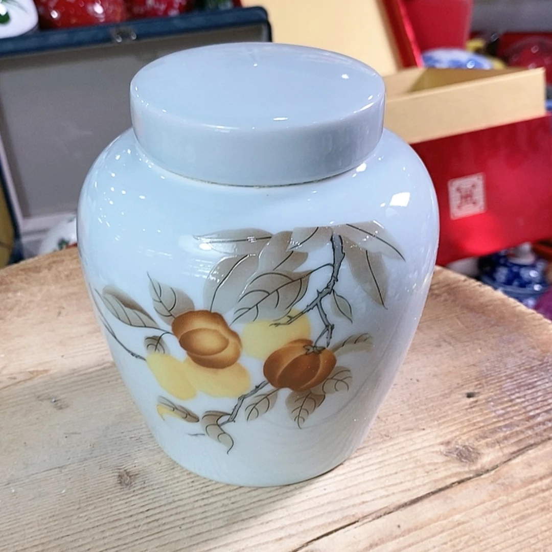 【闪购商品】瓷片陶瓷茶叶罐密封罐