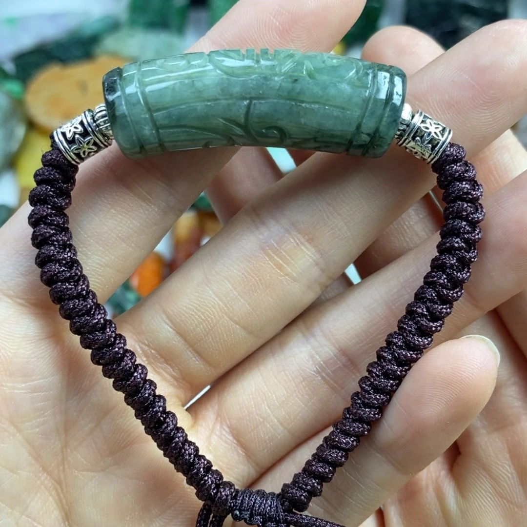 翡翠颈饰未镶嵌吊坠