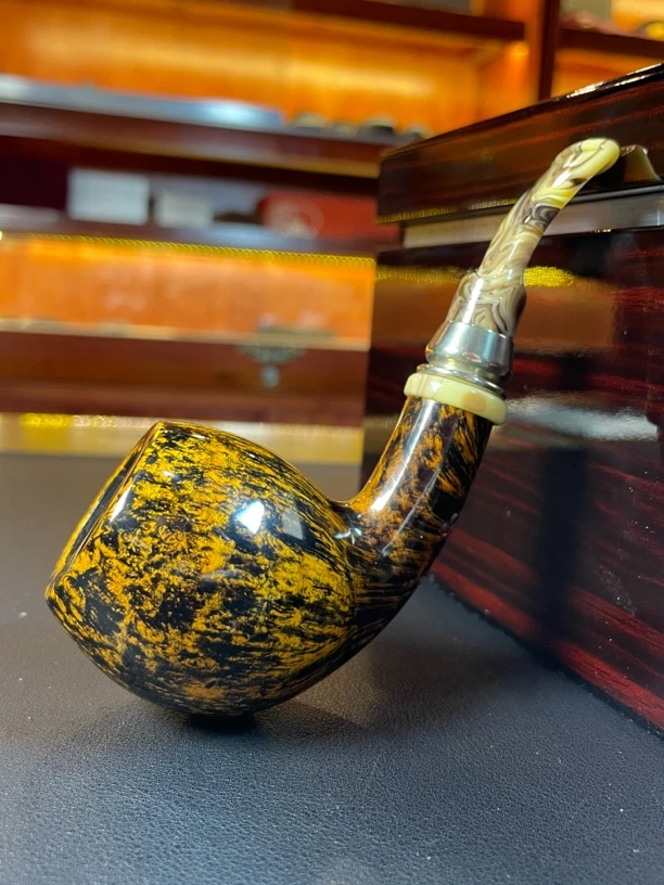 丹麦吉普森C3石楠木手工烟斗 内径22.3 斗深45.3