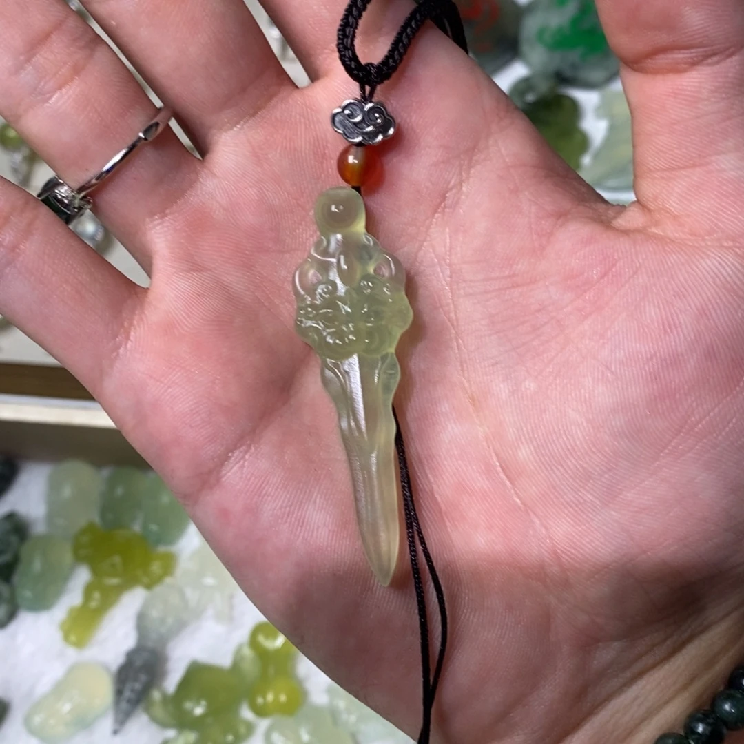 念***癖岫玉未镶嵌吊坠(不含链)