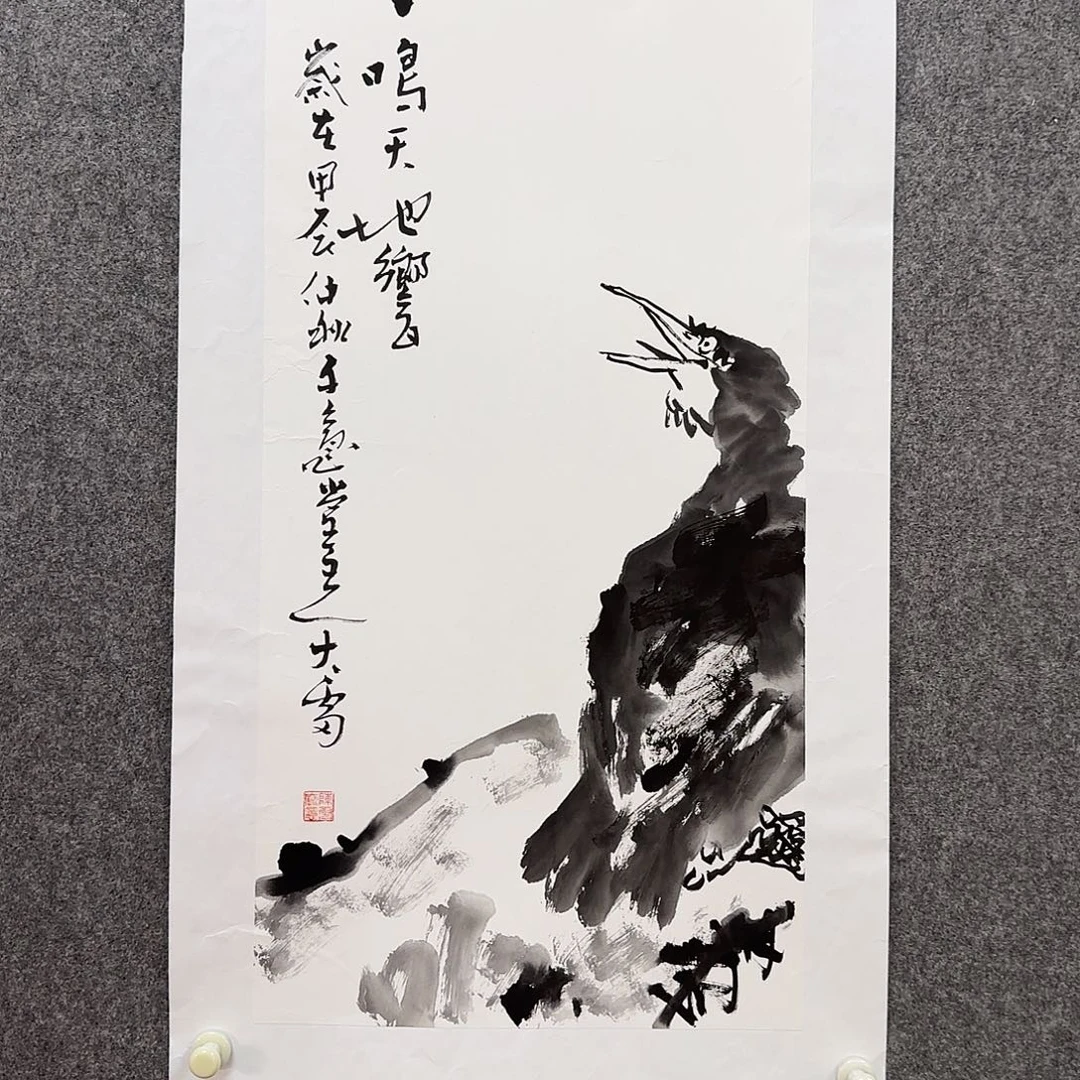 国画大雷老师手绘作品