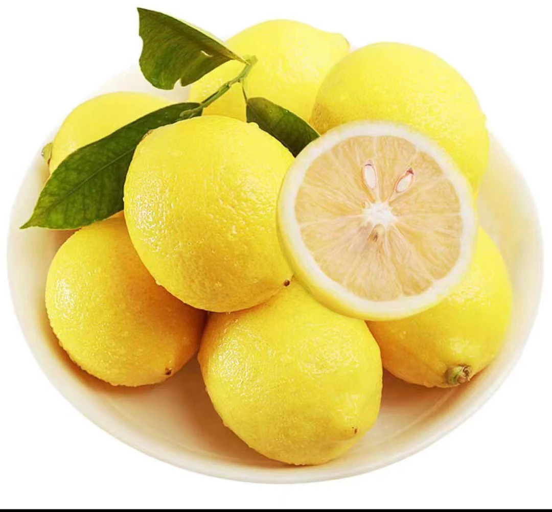 6枚柠檬/四川安岳黄柠檬小果60-90g新鲜皮薄多汁水果正宗